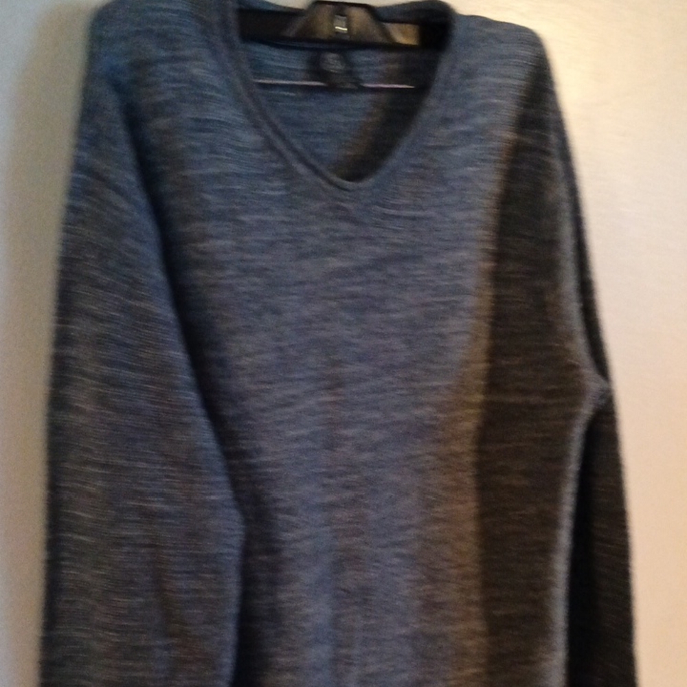 Cozy Gray V-Neck Sweater